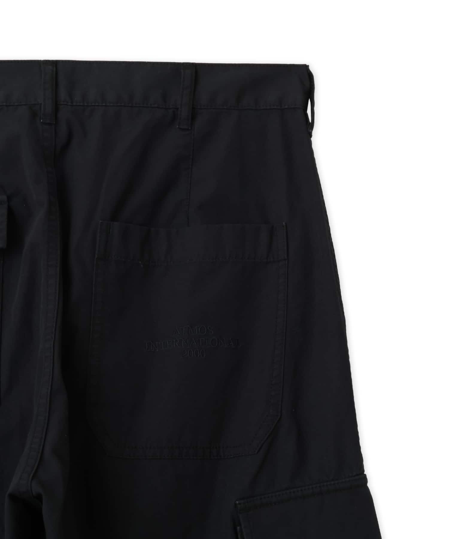 atmos Cotton Military Cargo Pants BLACKの画像