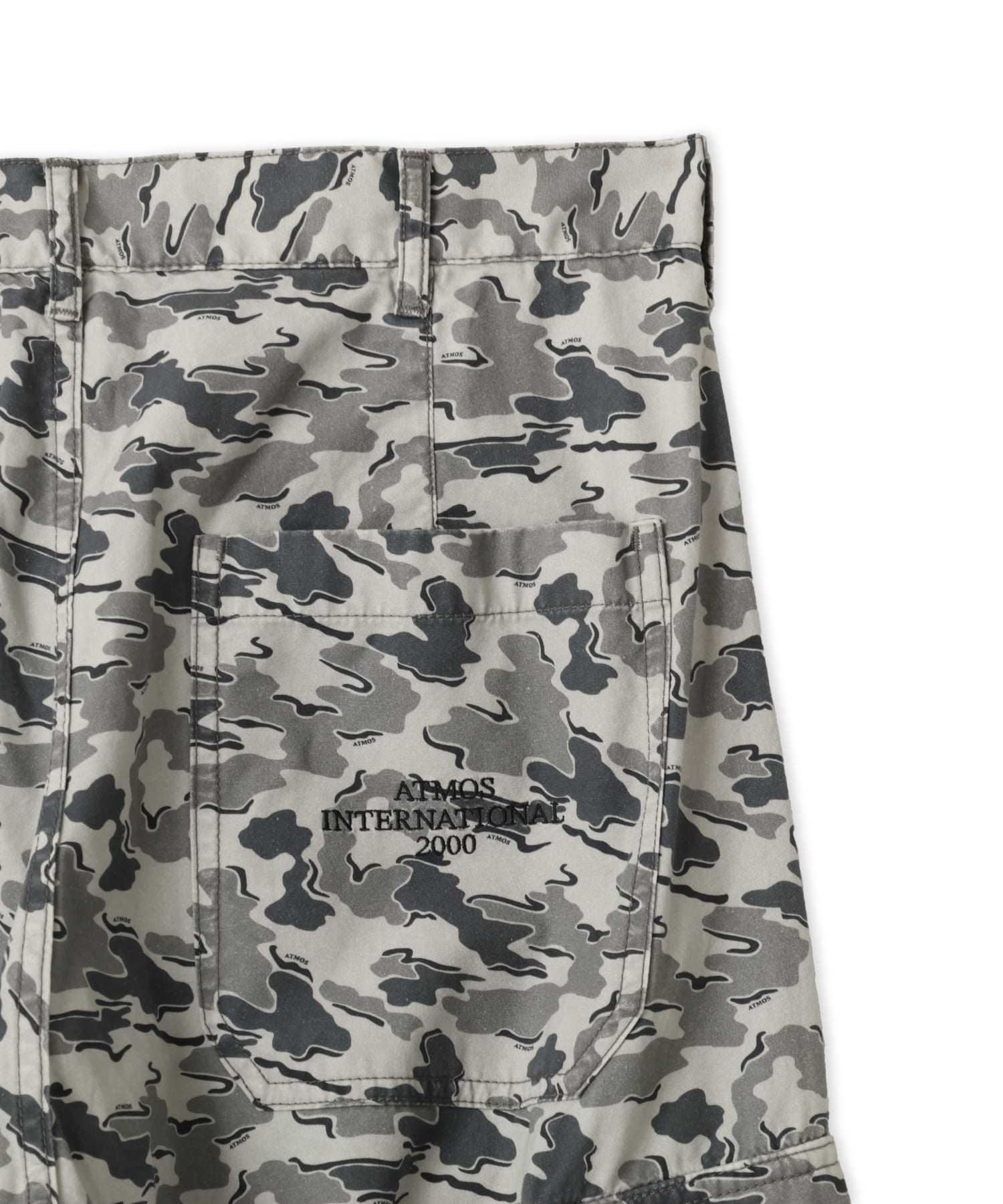 atmos Cotton Military Cargo Pants CAMOUFLAGE GRAYの画像