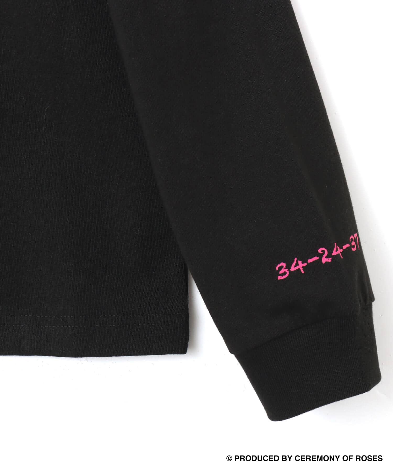 atmos x ATCQ Bonita Applebum  L/S T-shirt BLACKの画像