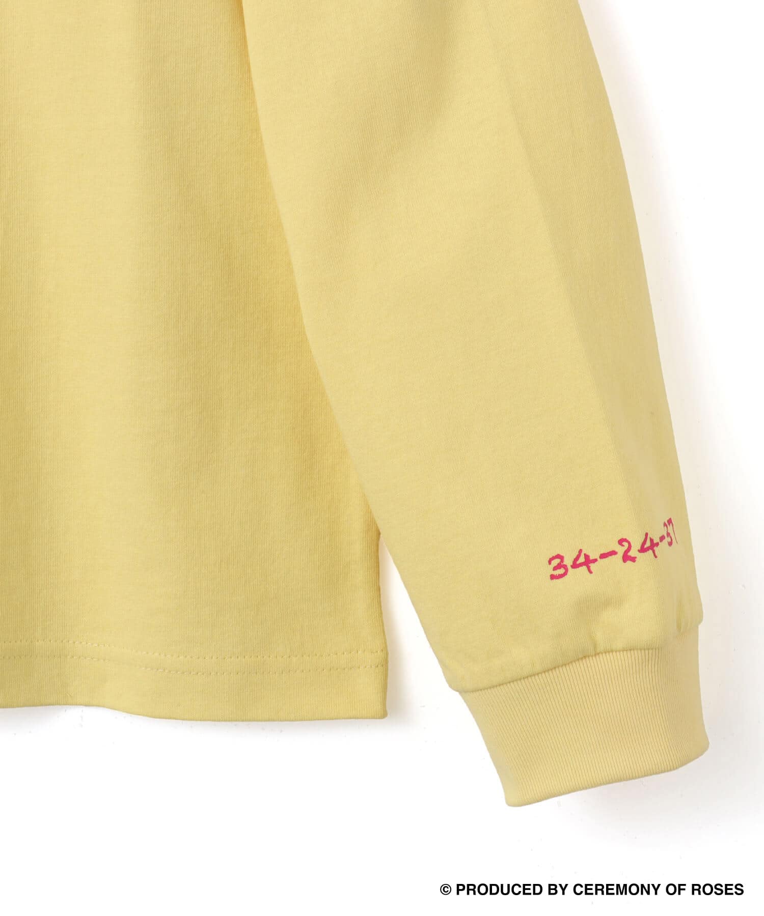 atmos x ATCQ Bonita Applebum  L/S T-shirt YELLOWの画像