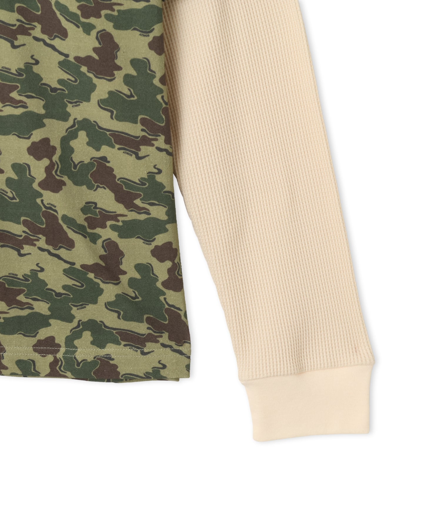 atmos Layered Sleeves LS T-shirt CAMOUFLAGEの画像