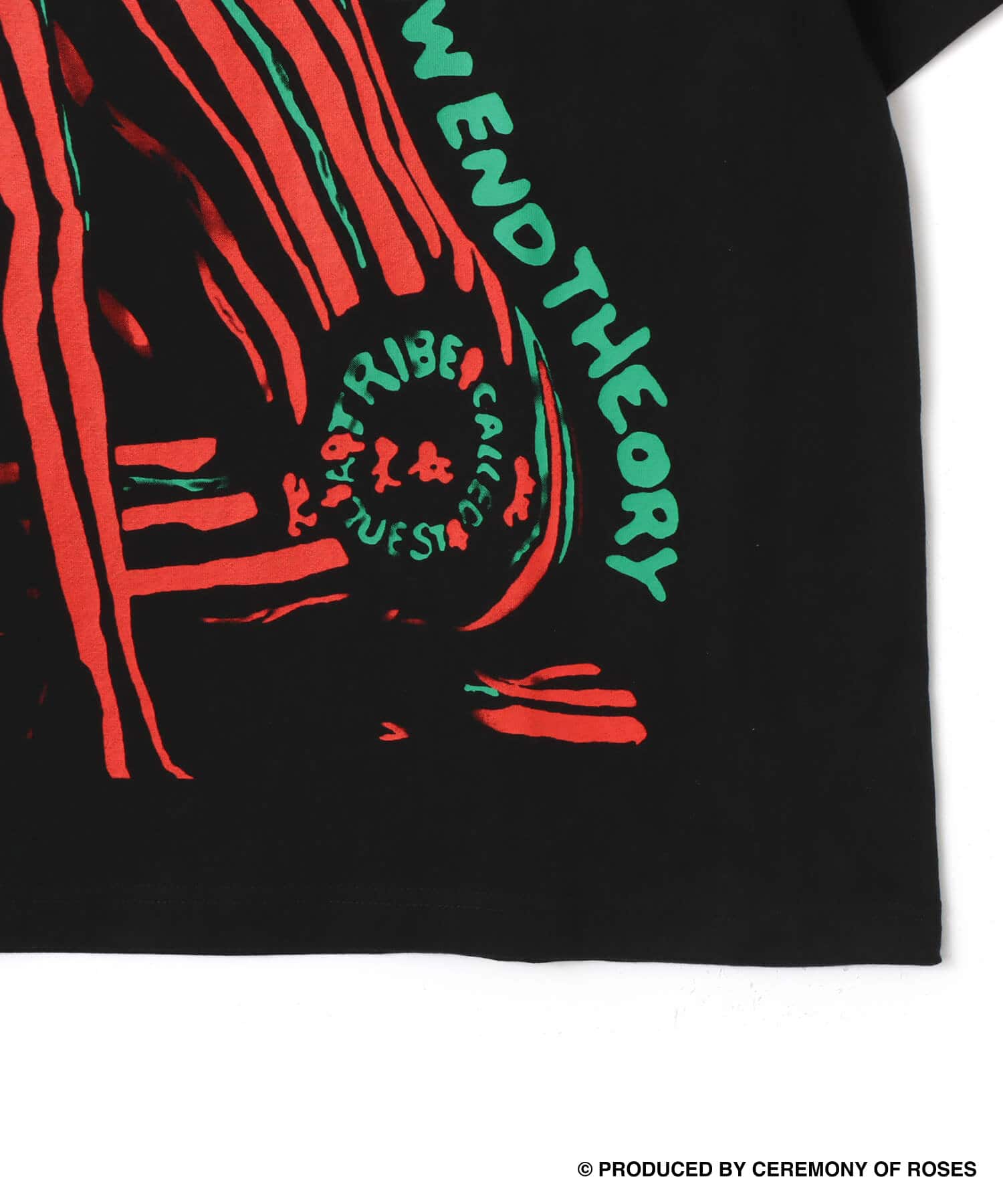 atmos x ATCQ The Low End Theory T-shirt BLACKの画像