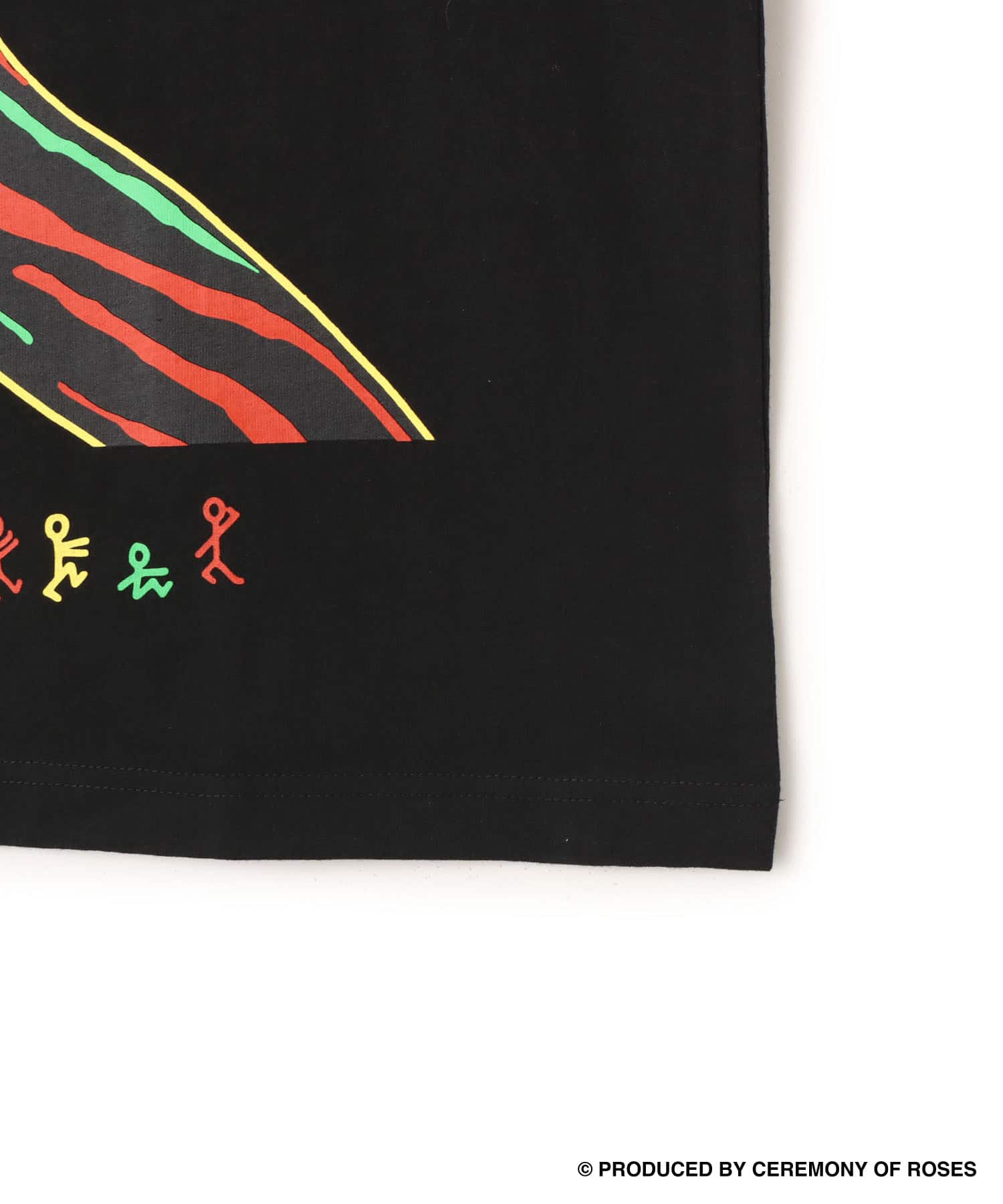 atmos x ATCQ Midnight Marauders T-shirt BLACKの画像