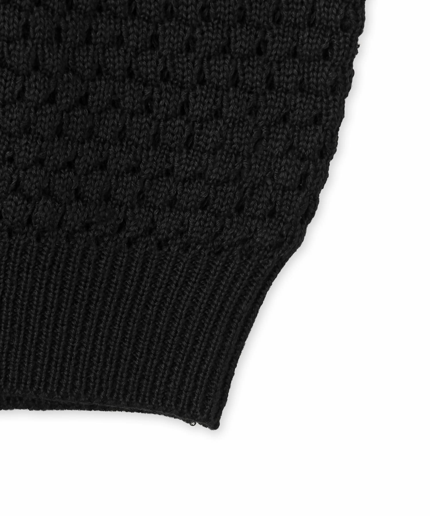 atmos Popcorn Knit Sweater BLACKの画像
