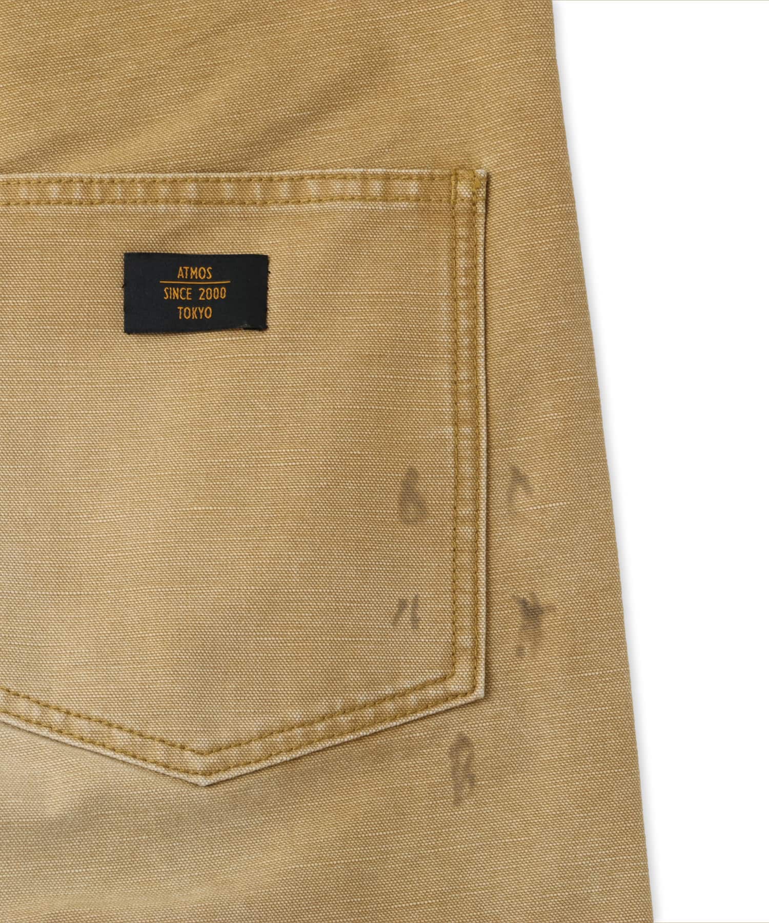 atmos Double Knee Work Pants CAMELの画像
