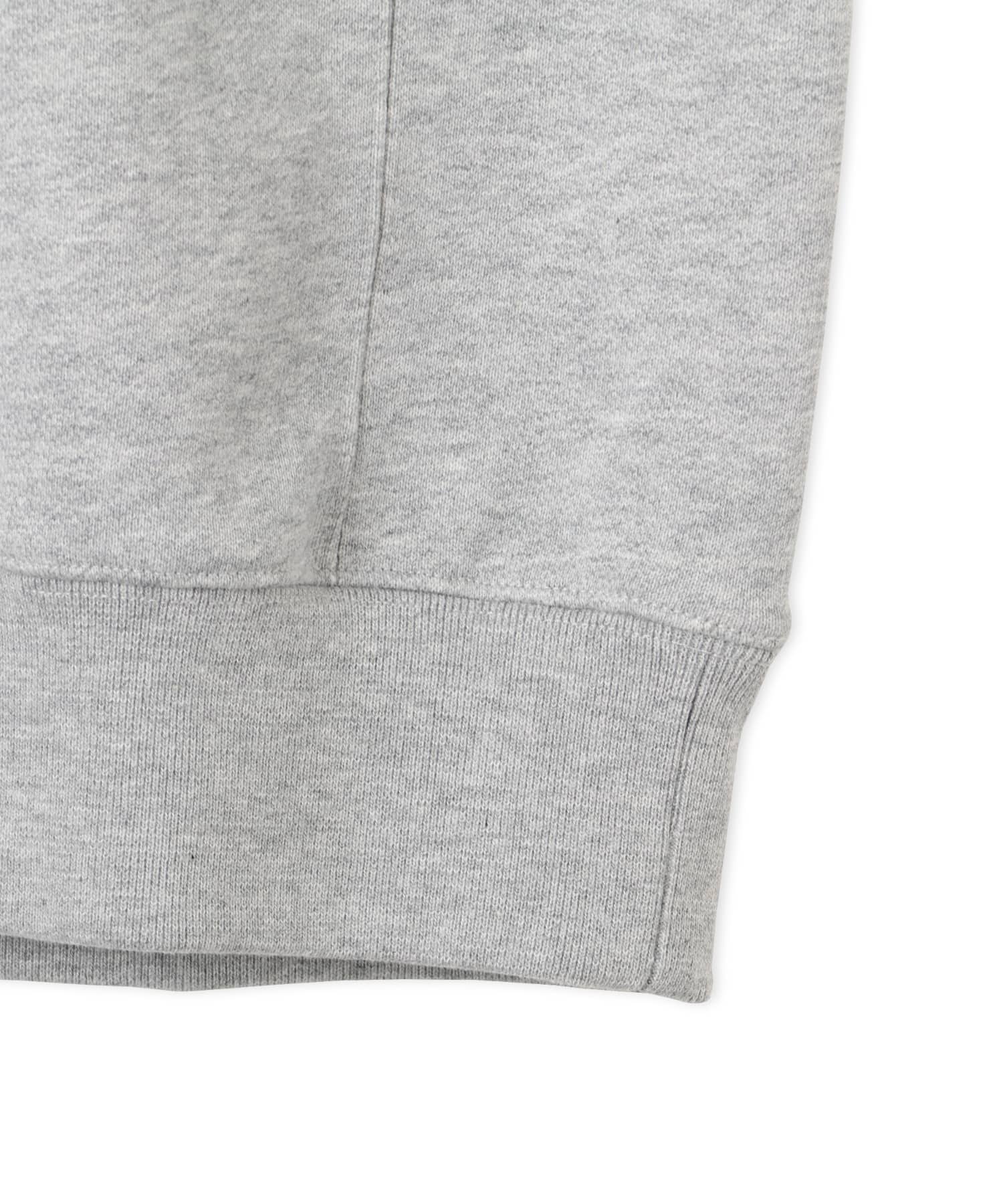 atmos UMBROxatmos Half Zip-Up Sweatshirt GRAYの画像