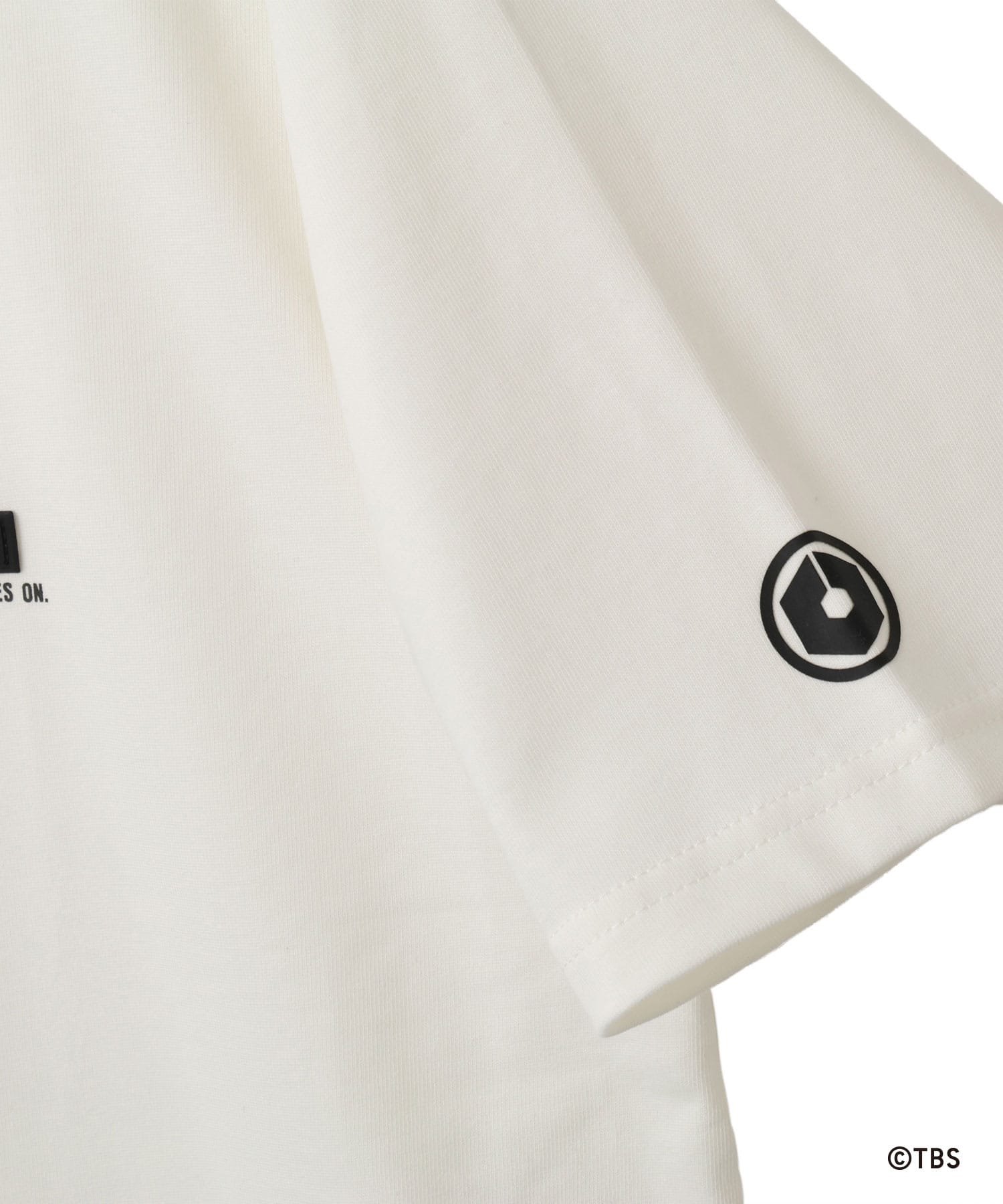 VIVANT x atmos Patch Logo T-shirt WHITEの画像