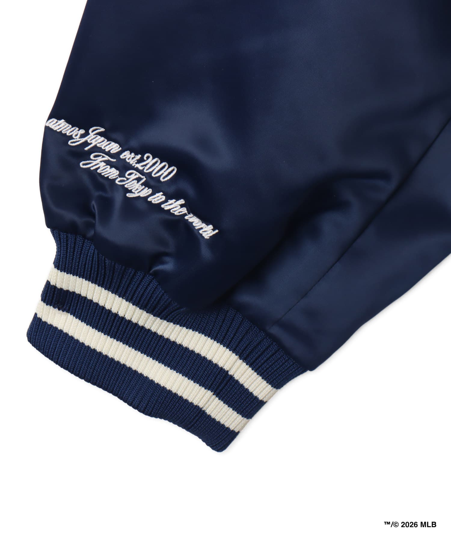 atmos x MLB Reversible Jacket 【SAKURA】 NAVYの画像