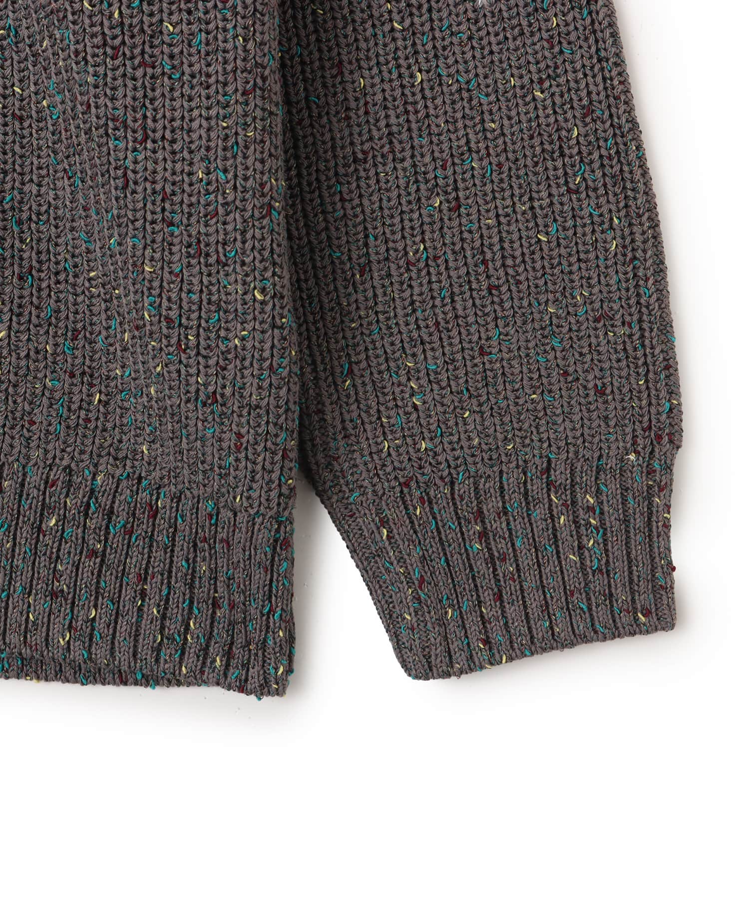 atmos Mixed Napped Yarn Crew Sweater GRAYの画像