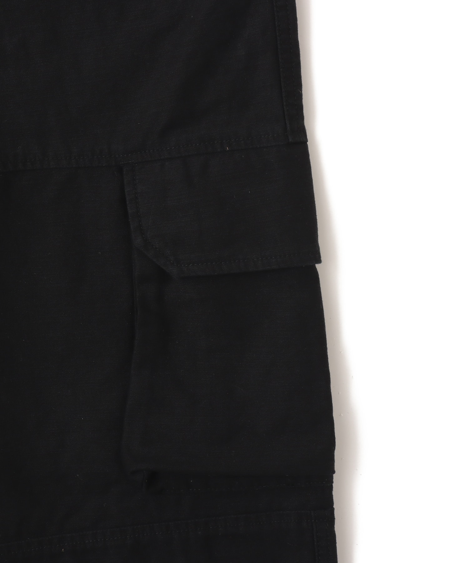 atmos Back Satin Cargo Pants BLACKの画像