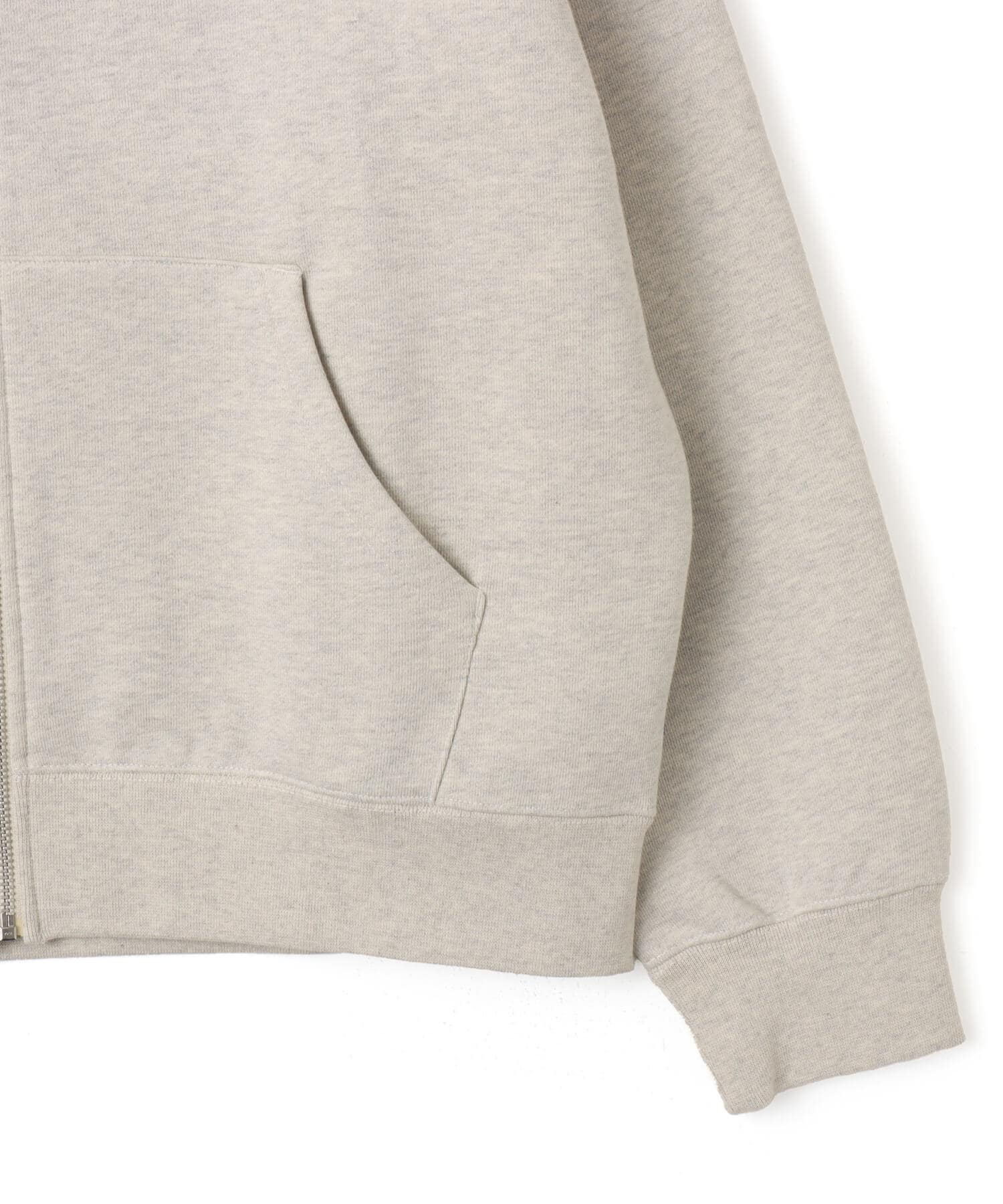atmos Sakura Motif Zip-up Hooded Sweatshirt GRAYの画像
