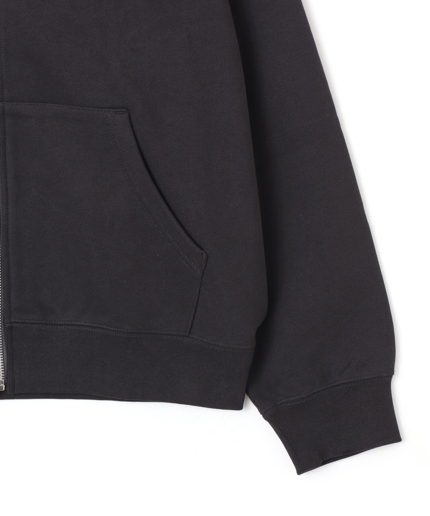 atmos Sakura Motif Zip-up Hooded Sweatshirt LIGHTBLACKの画像