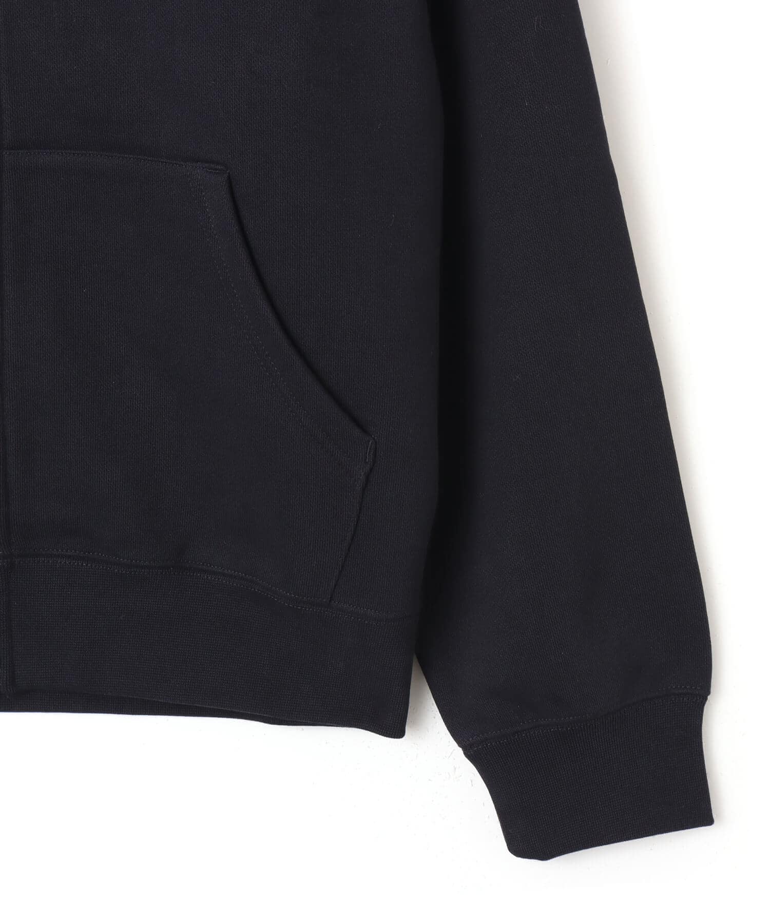 atmos Sakura Motif Zip-up Hooded Sweatshirt NAVYの画像