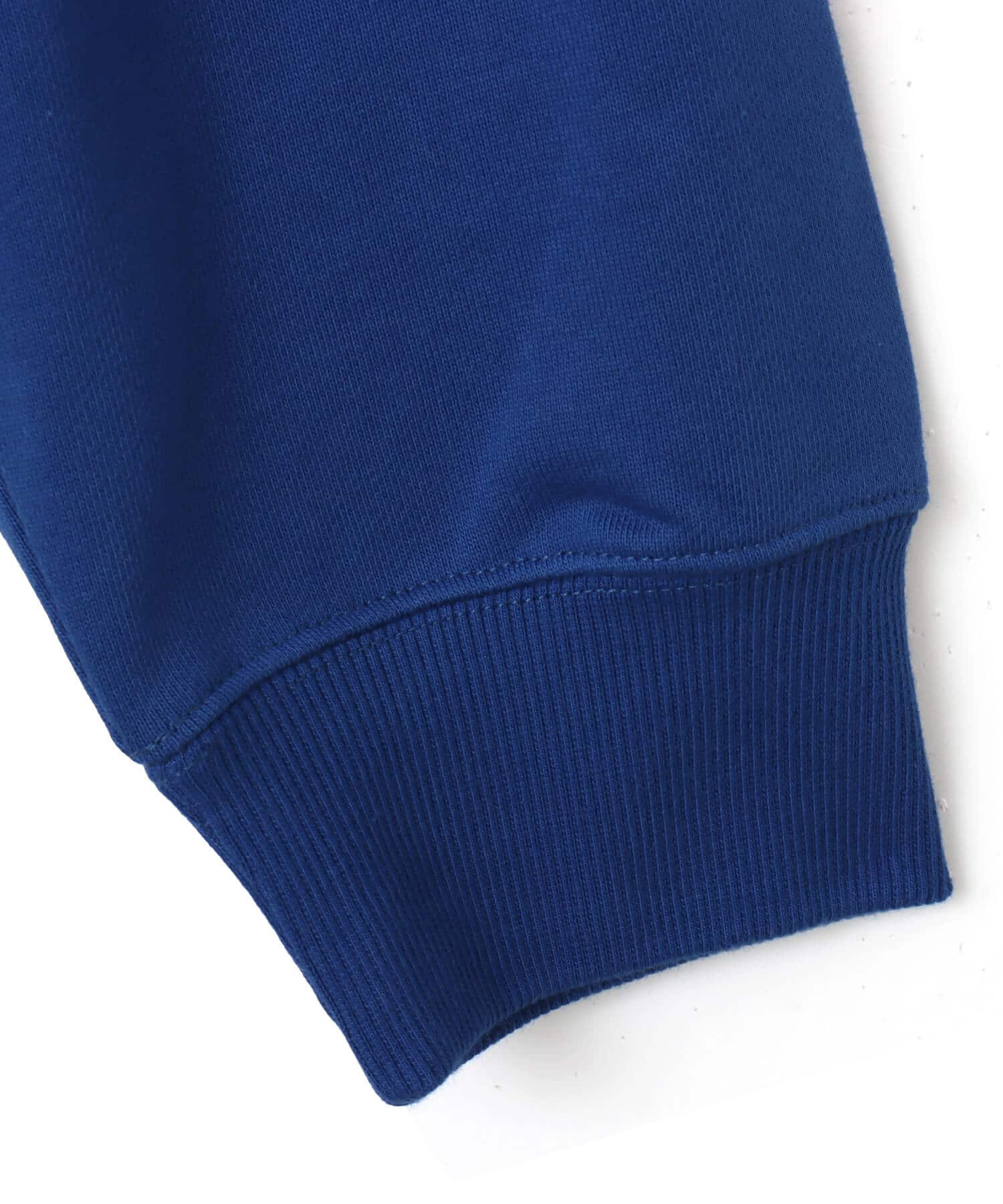 atmos Sequins Logo Hooded Sweatshirt BLUEの画像