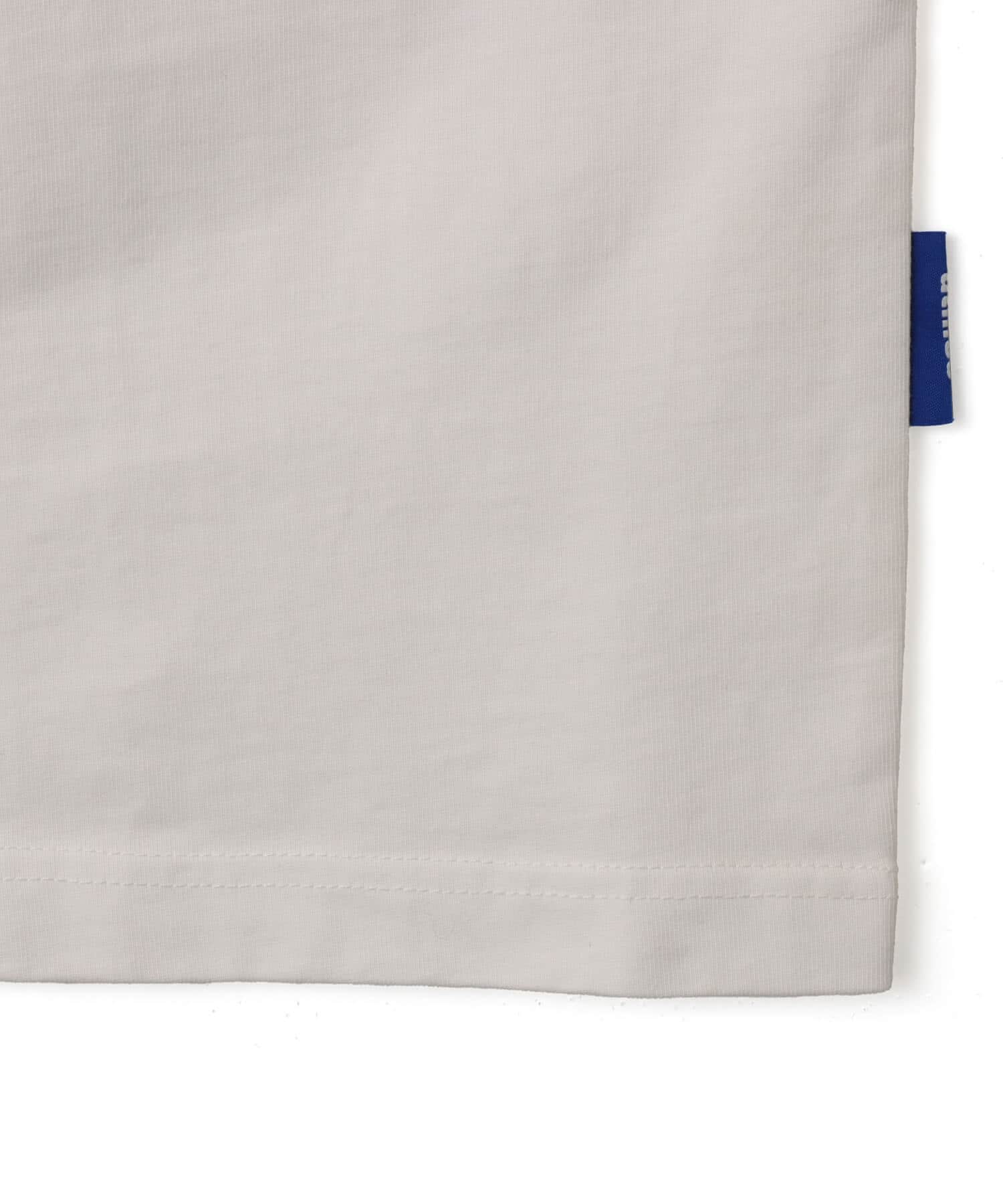 atmos Denim Logo T-shirt WHITEの画像