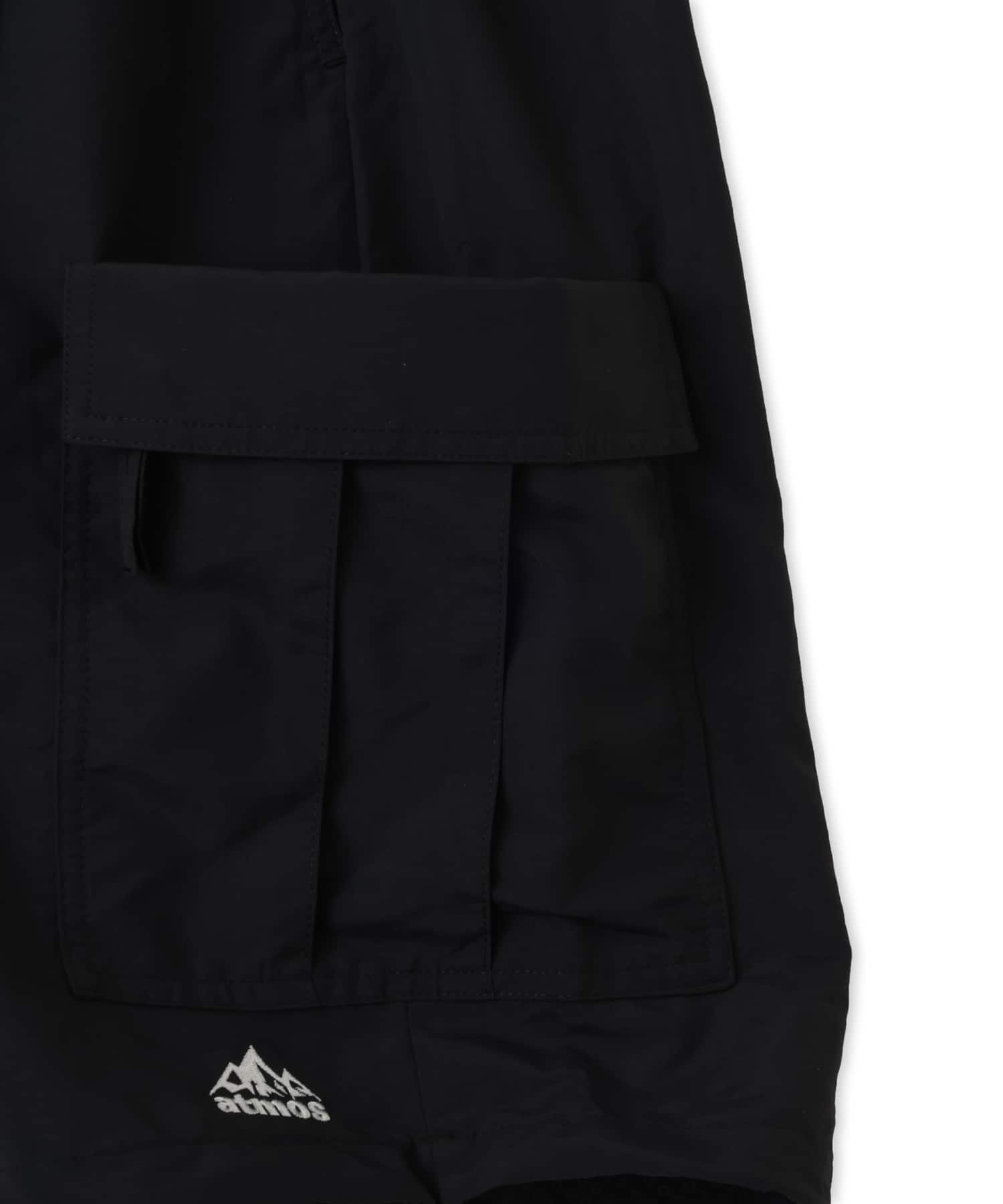Columbia x atmos Baggy Cargo Shorts BLACKの画像