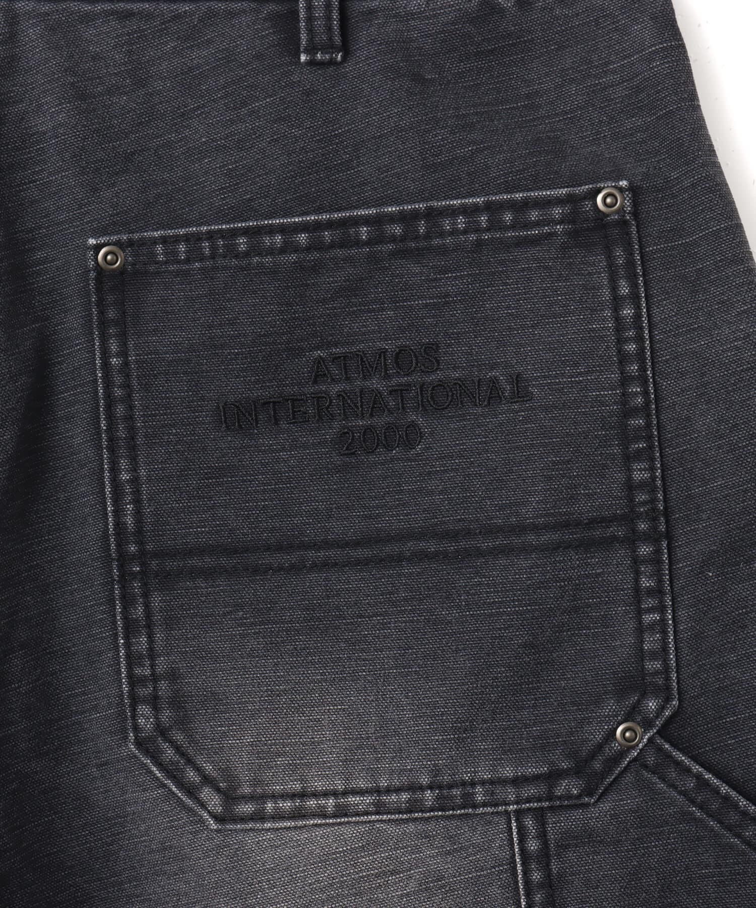 atmos Double-Knee Denim Shorts BLACKの画像