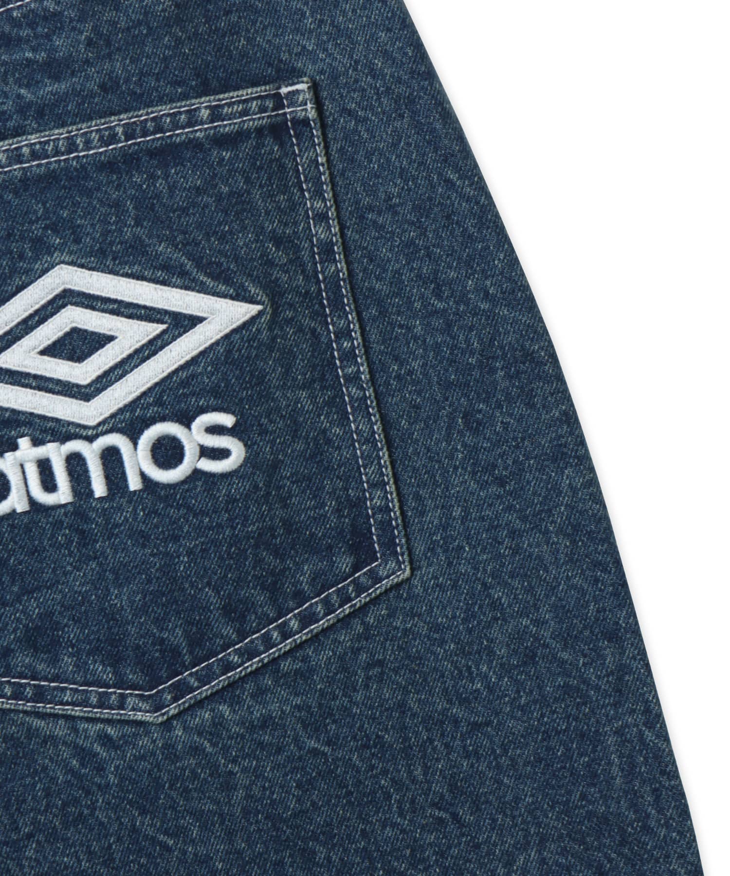 UMBRO x atmos Baggy Shorts BLUEの画像