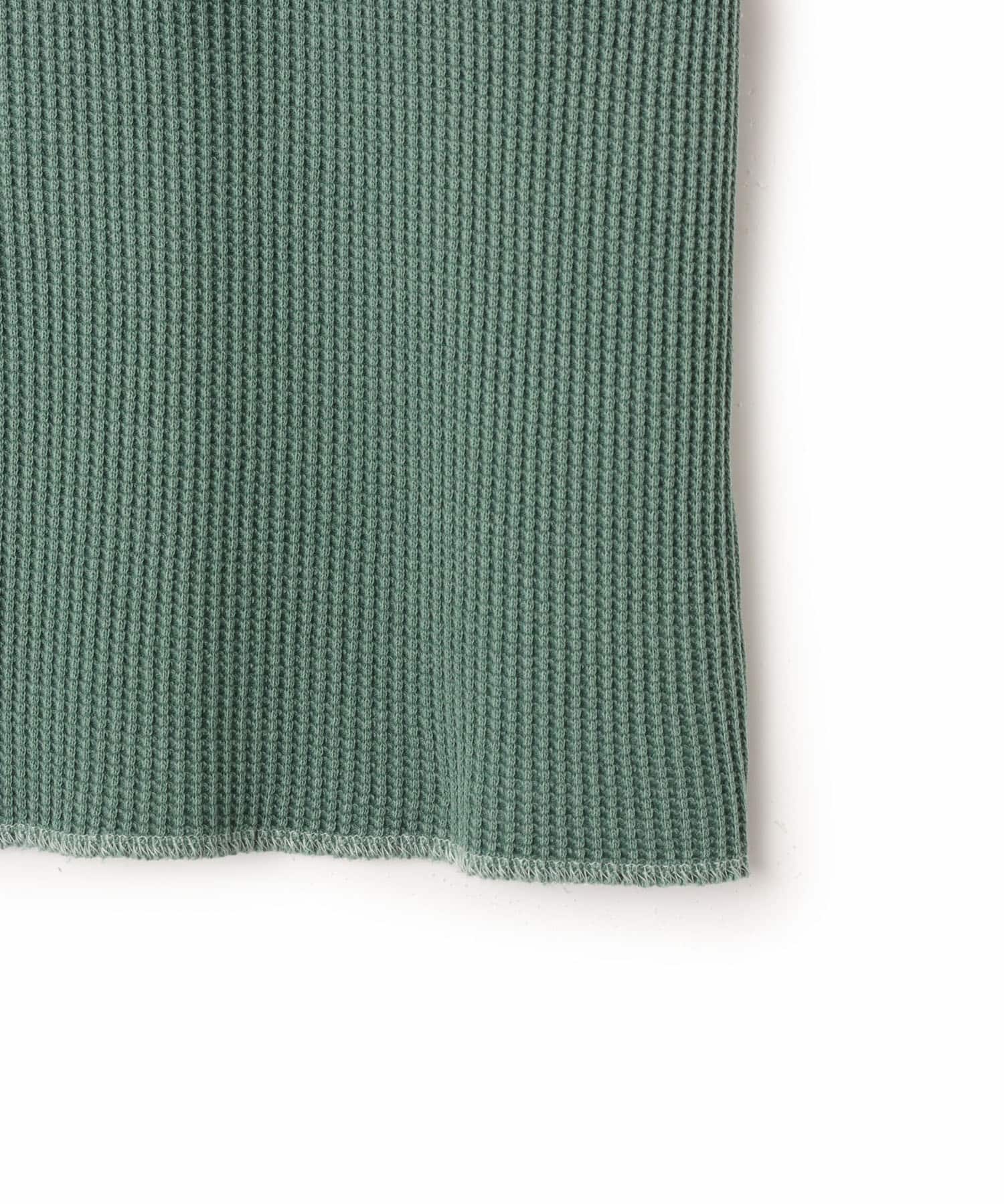 atmos Waffle SS T-shirt LIGHT GREENの画像