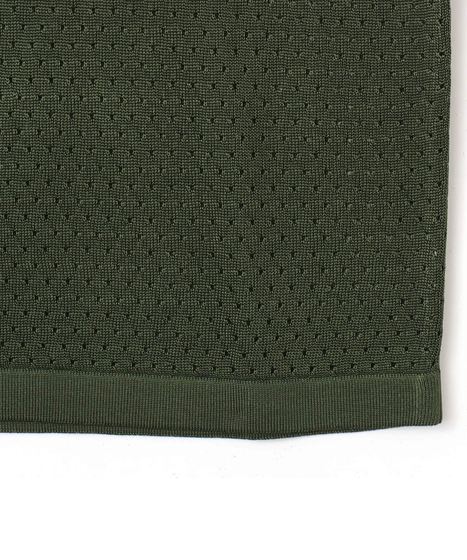 atmos Mesh Polo Shirt KHAKIの画像