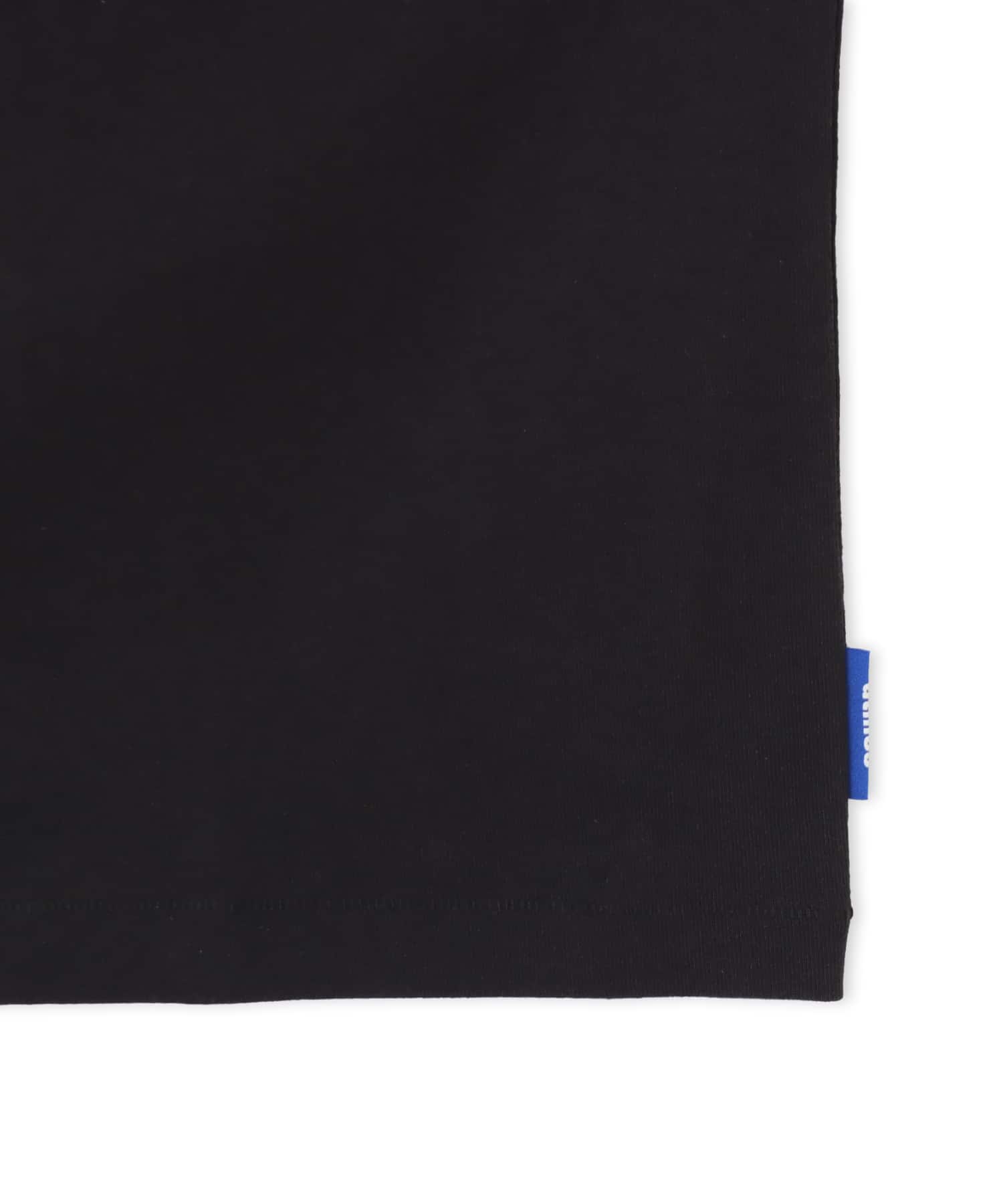 UMBRO x atmos pink Women's Big Silhouette T-shirt BLACKの画像