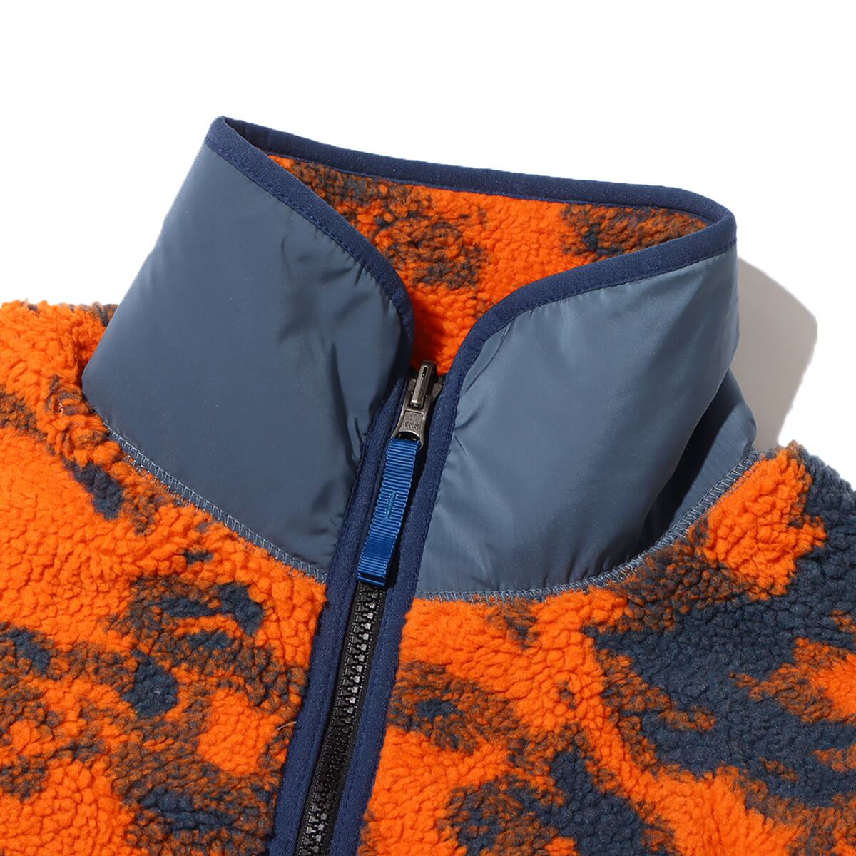 atmos REVERSIBLE FLEECE JACKET ORANGE 22FA-I