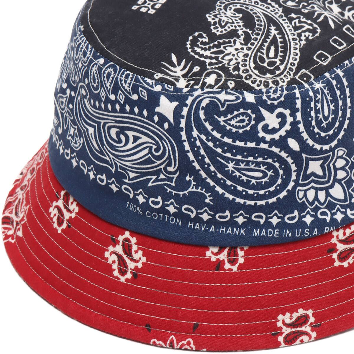 atmos REMAKE US BANDANA BUCKET HAT MULTI 21SP-I