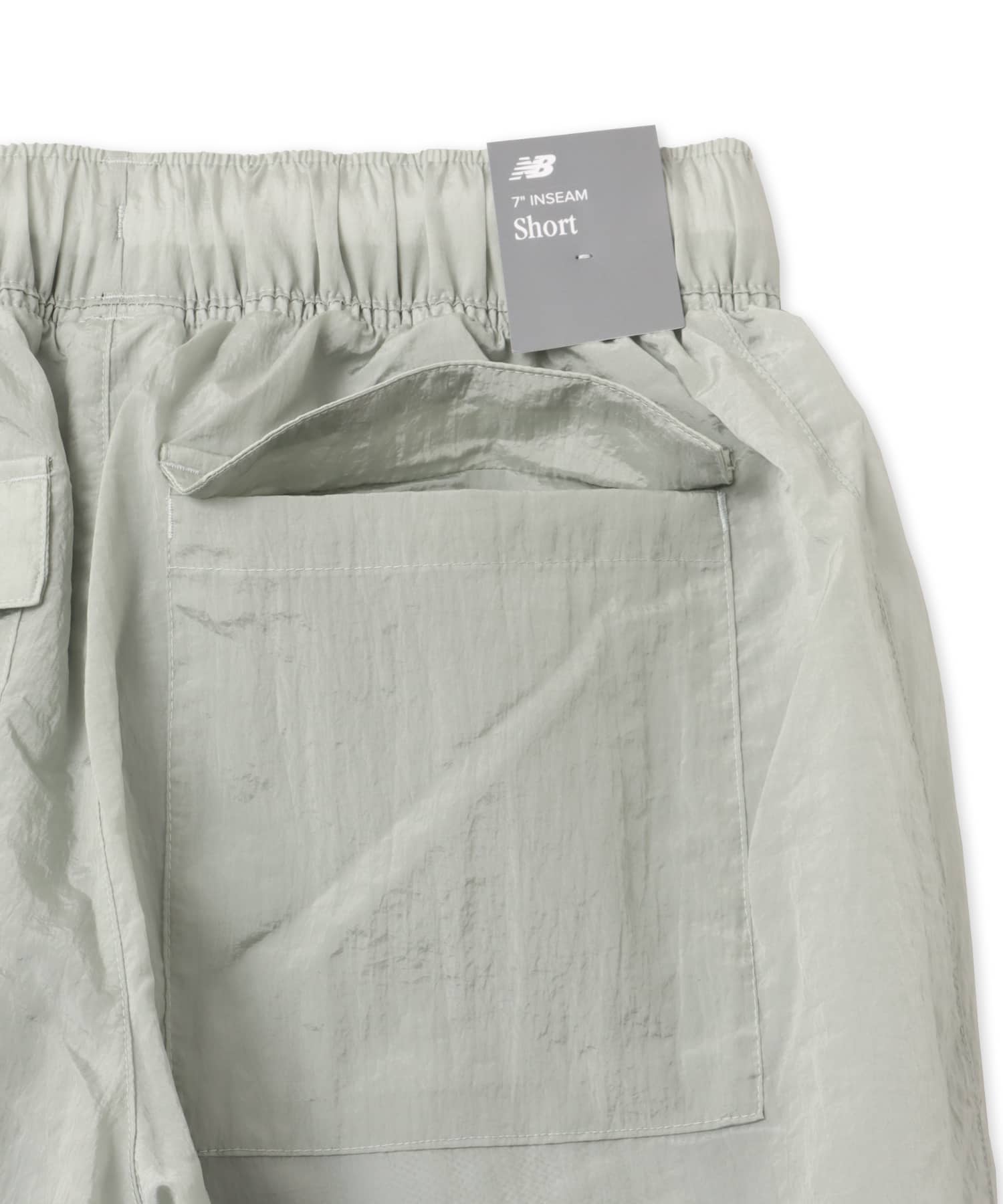 New Balance Shohei Signature Crinkle Nylon Short Mens ローンスターグレーの画像