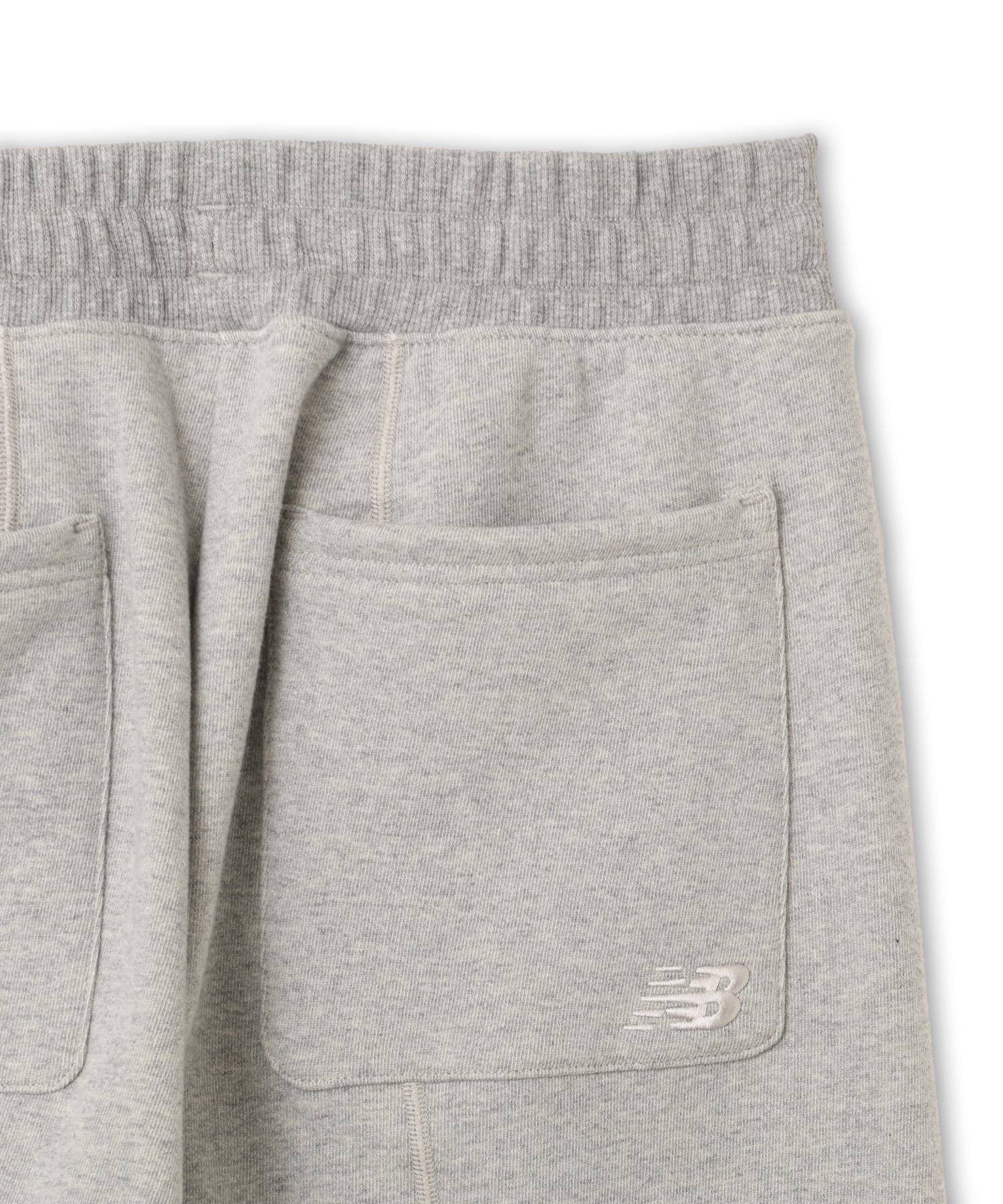 New Balance NB GREY STRAIGHT PANTS アスレチックグレーヘザーの画像
