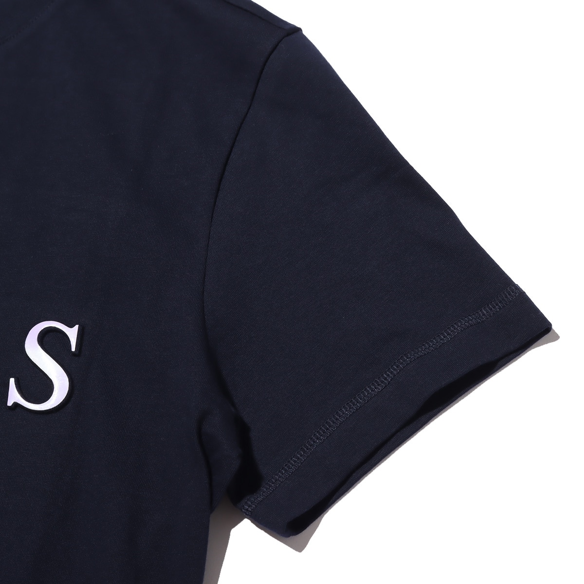 GUESS MEN'S S/SLV TEE SHIRT NAVY 20SU-Iの画像
