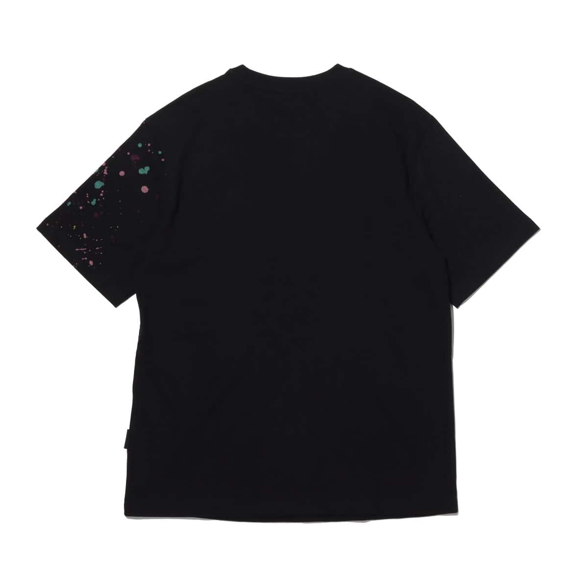 GUESS MEN'S S/SLV TEE SHIRT BLACK 20SU-Iの画像
