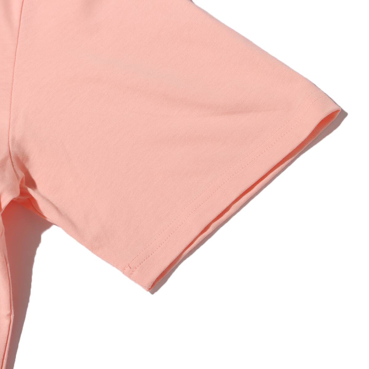 GUESS S/SLV TEE SHIRT PINK 21SS-Iの画像