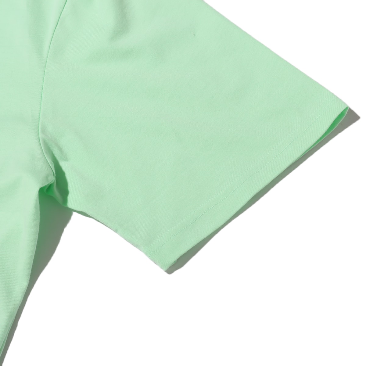 GUESS S/SLV TEE SHIRT GREEN 21SS-Iの画像