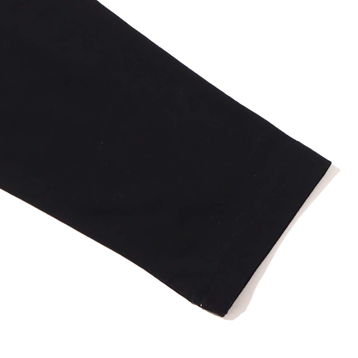 GUESS MEN'S L/SLV TEE SHIRT BLACK 21FW-Iの画像