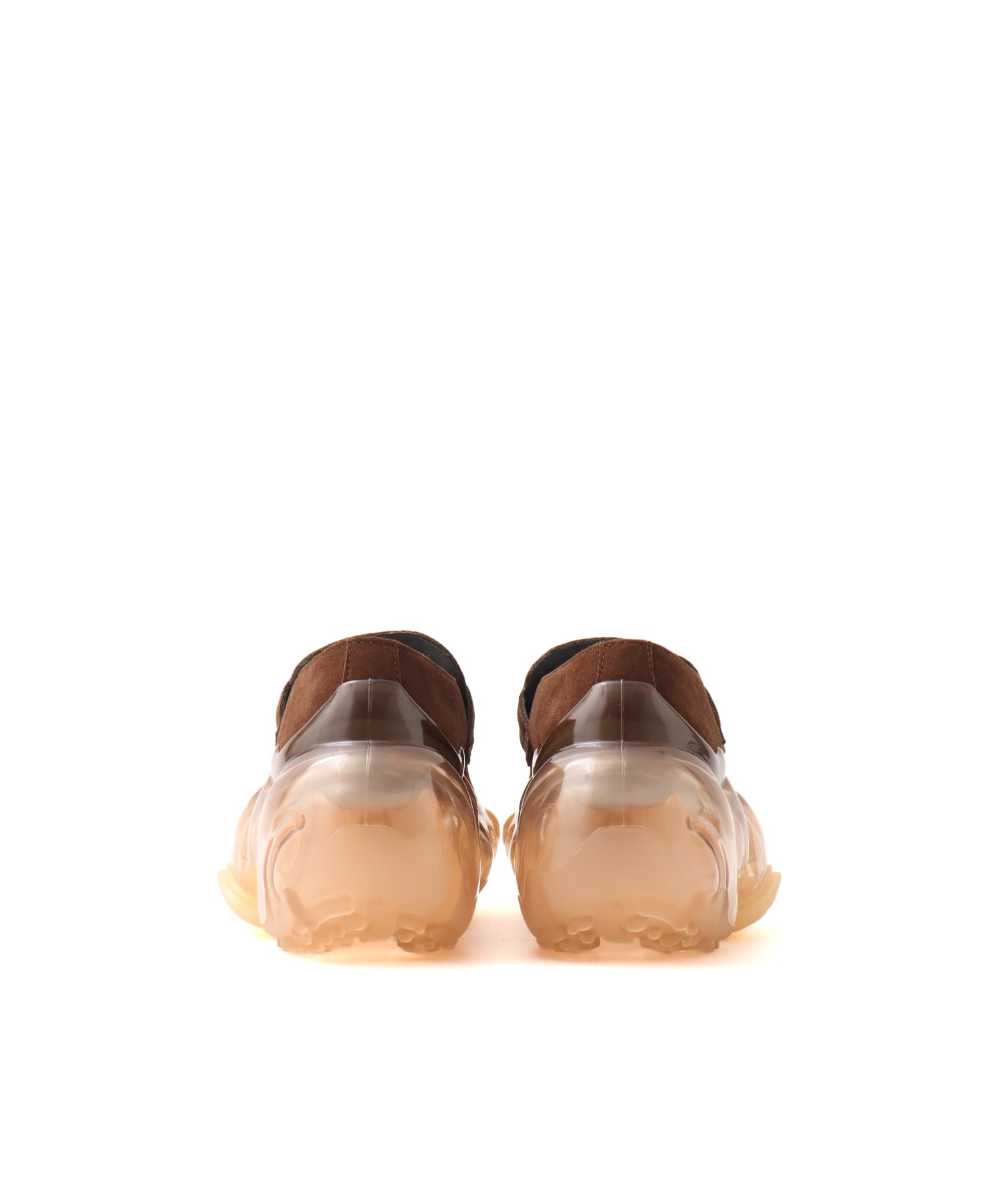 grounds MOOPIE LOAFER BROWN HAIRYの画像