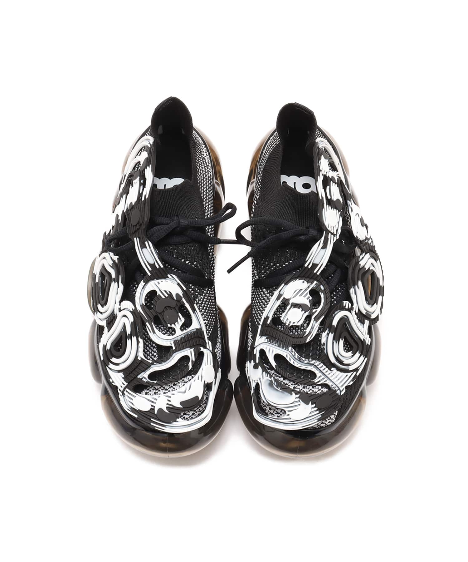 grounds MOOPIE INVERT MARBLE BLACK / BLACKの画像