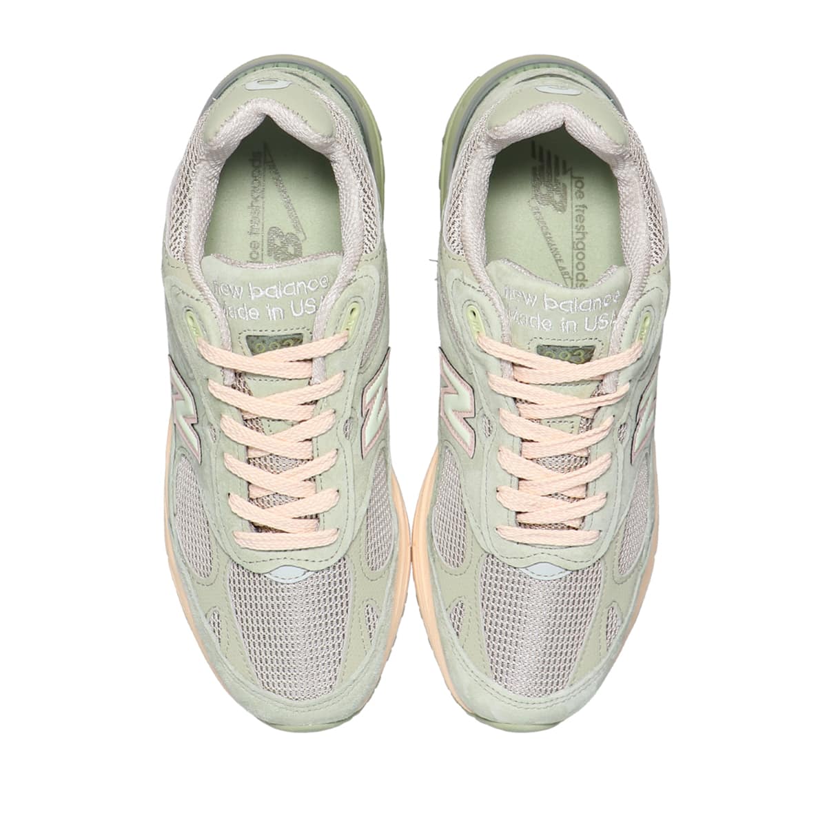 New Balance MR993JG1 LIGHT GREEN 22FW-Iの画像