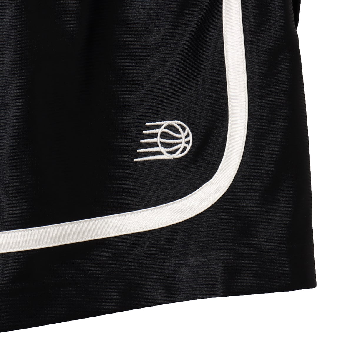 New Balance Hoops Knit Short Pants 5inch ブラックの画像