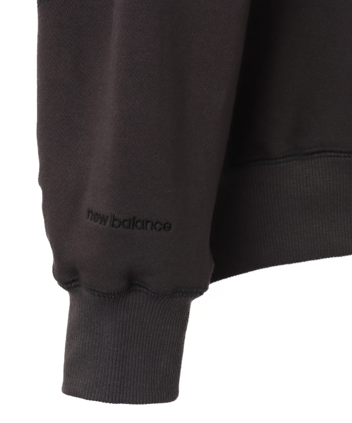 New Balance NB Grey Oversized Crew Neck フェーデッドブラックの画像