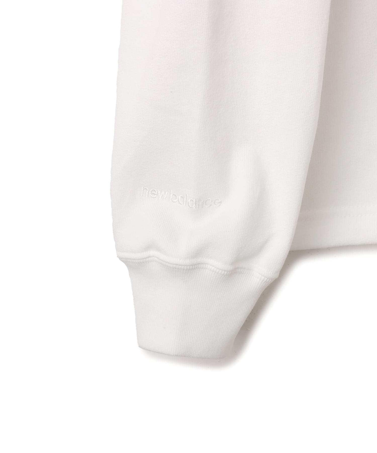 New Balance NB Grey Premium Long Sleeve ホワイトの画像