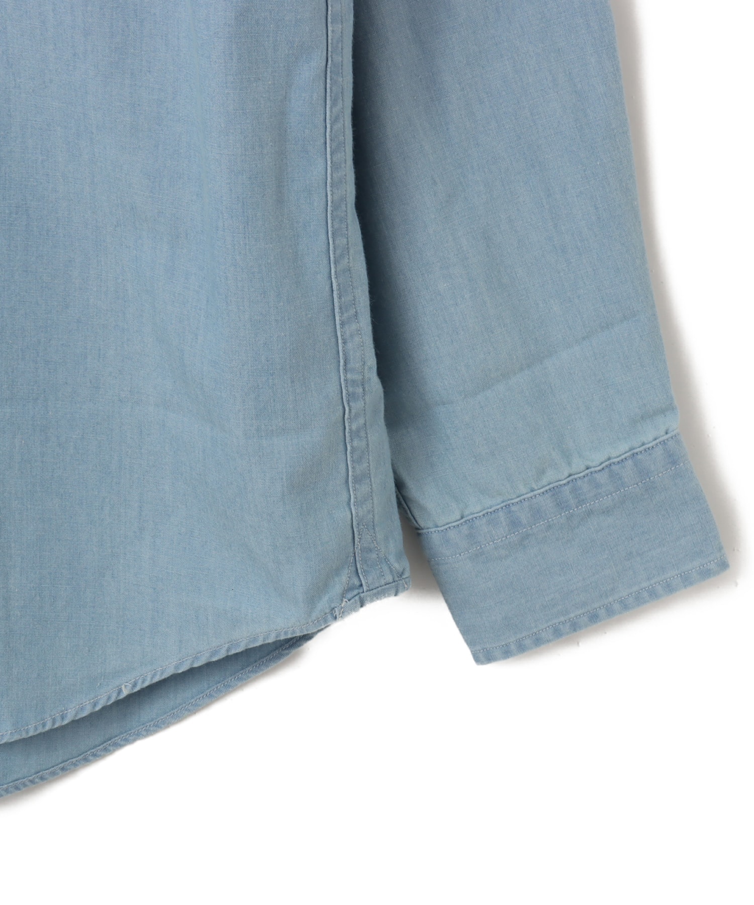 THE NORTH FACE PURPLE LABEL Regular Collar Chambray Field Shirt Indigo Bleachの画像