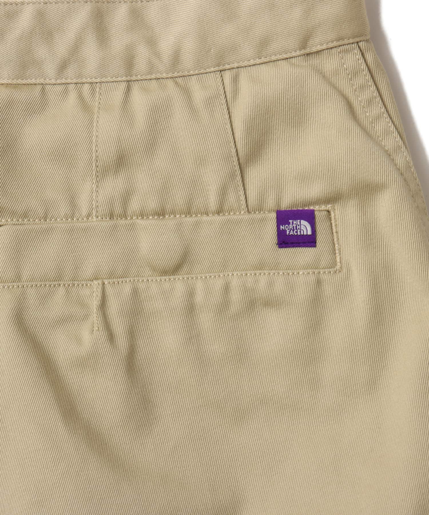 THE NORTH FACE PURPLE LABEL Chino Cargo Pocket Field Shorts Beigeの画像
