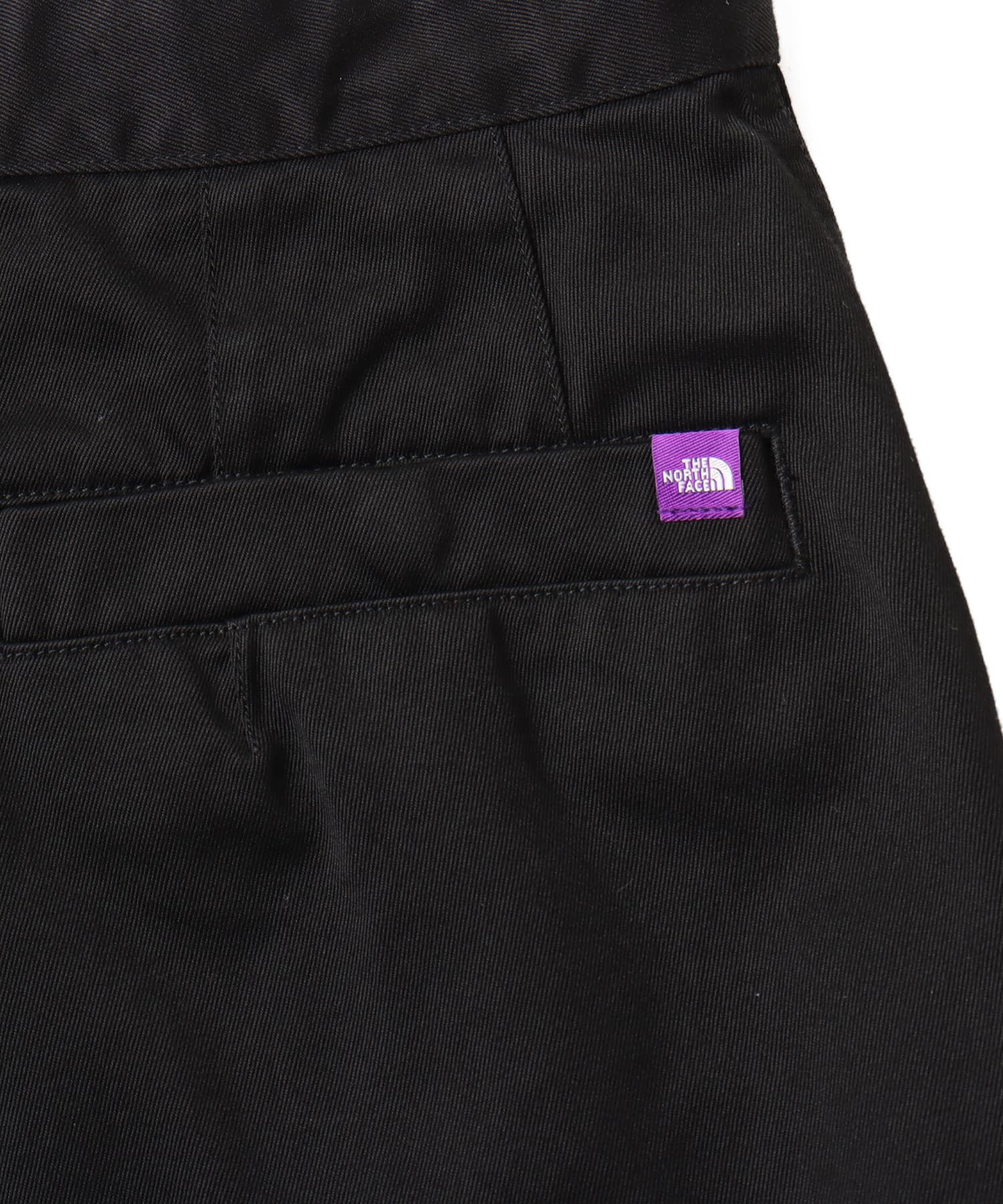 THE NORTH FACE PURPLE LABEL Chino Cargo Pocket Field Shorts Blackの画像