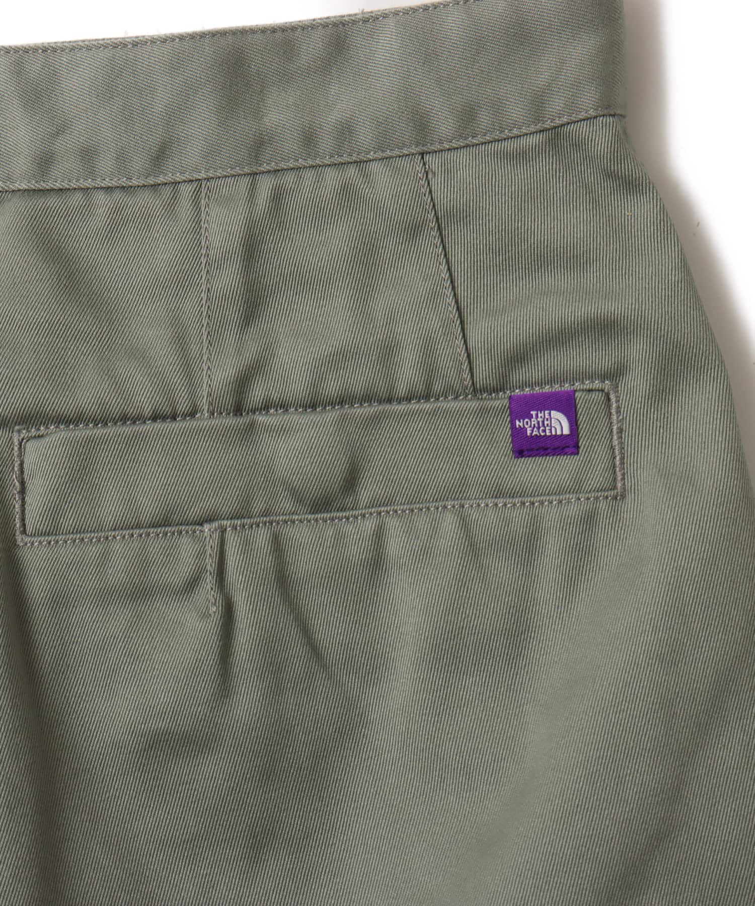 THE NORTH FACE PURPLE LABEL Chino Cargo Pocket Field Shorts Sage Greenの画像