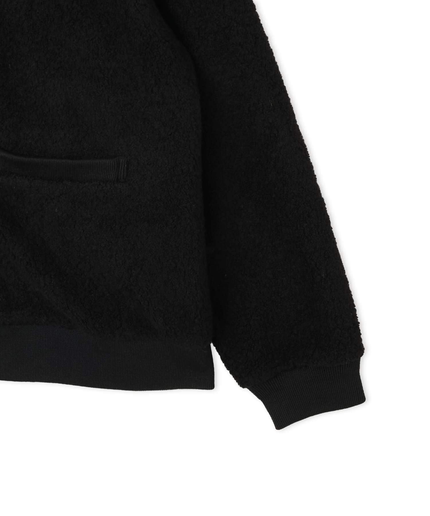 THE NORTH FACE PURPLE LABEL PLAS FLEECE FIELD CARDIGAN BLACKの画像