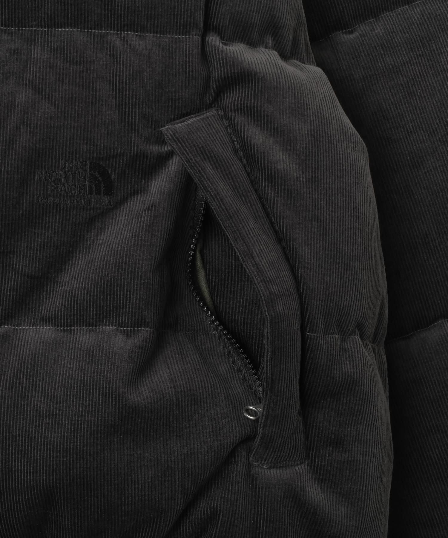 THE NORTH FACE PURPLE LABEL CORDUROY FIELD DOWN JACKET CHARCOの画像