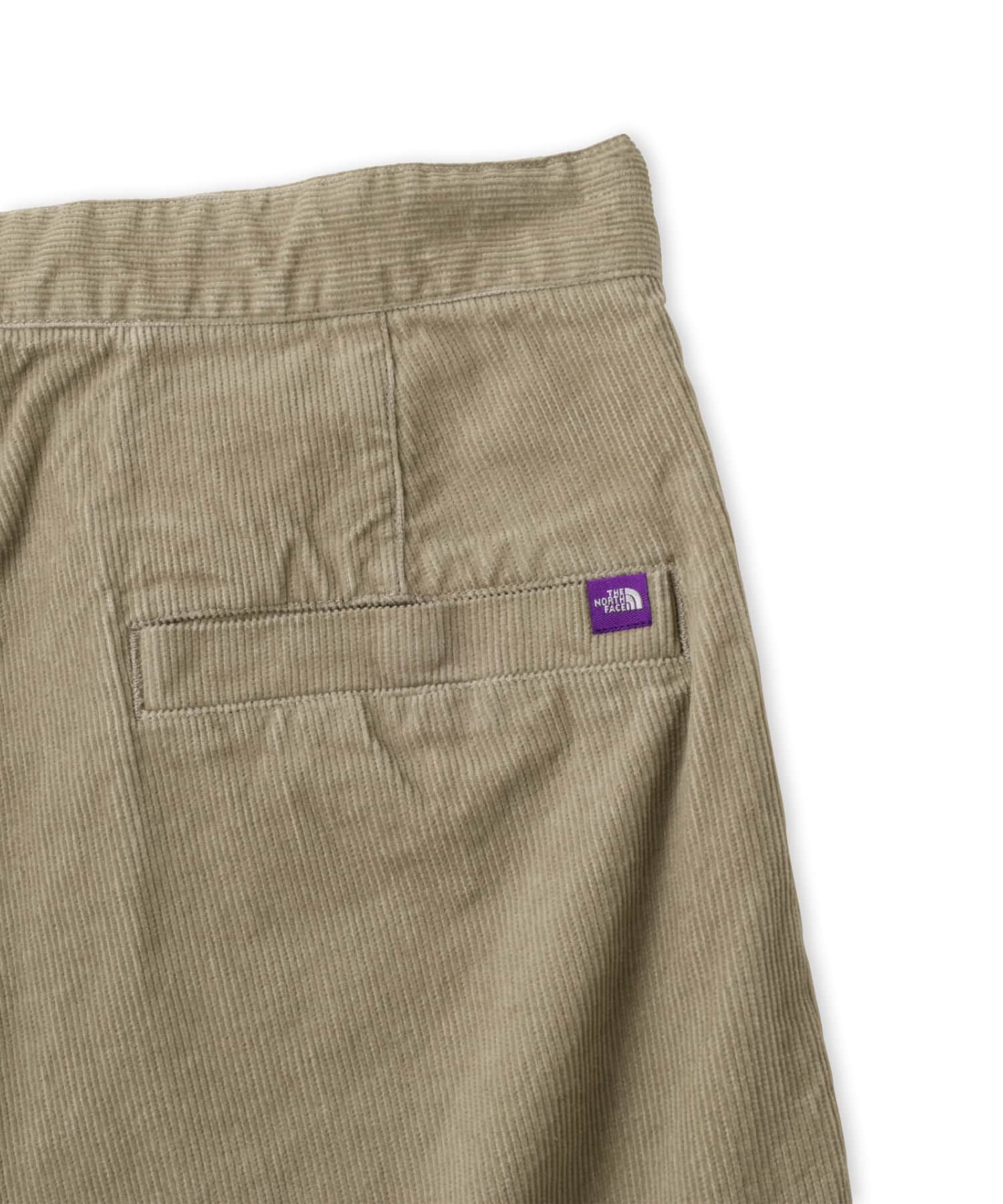 THE NORTH FACE PURPLE LABEL CORDUROY WIDE STRAIGHT FIELD PANTS TAUPEの画像
