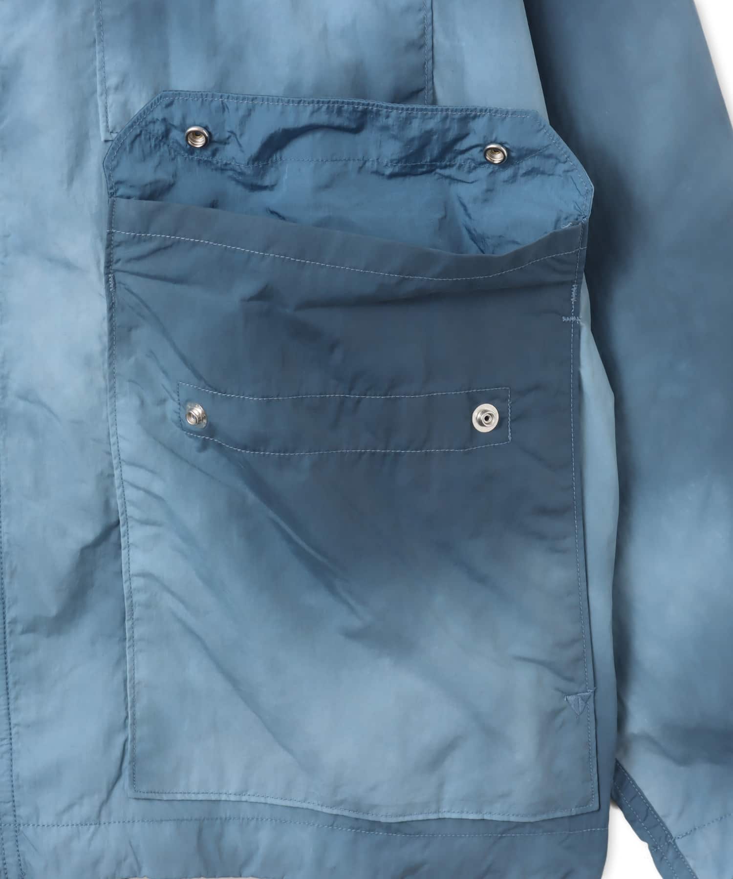 THE NORTH FACE PURPLE LABEL Uneven Dyed Field Mountain Parka Saxの画像