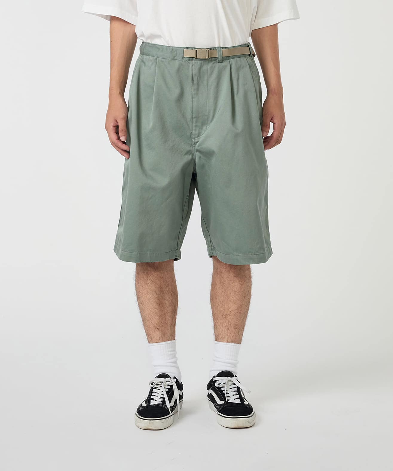 THE NORTH FACE PURPLE LABEL Chino Tuck Field Shorts Light Sageの画像
