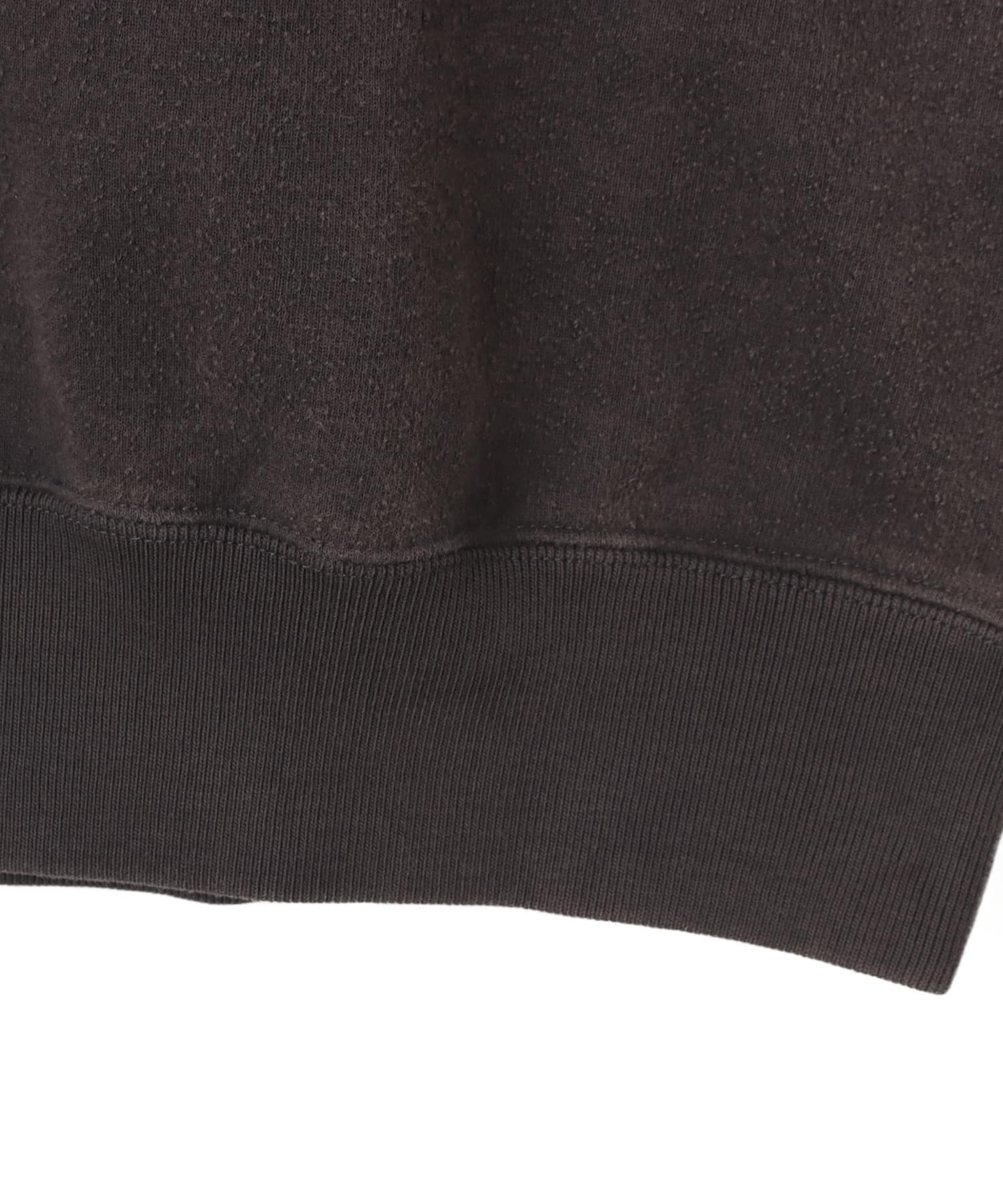 THE NORTH FACE PURPLE LABEL Field Patchworked Crewneck Sweatshirt Asphalt Grayの画像